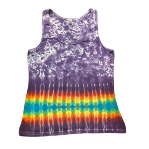 American Apparel tie dye tank size small